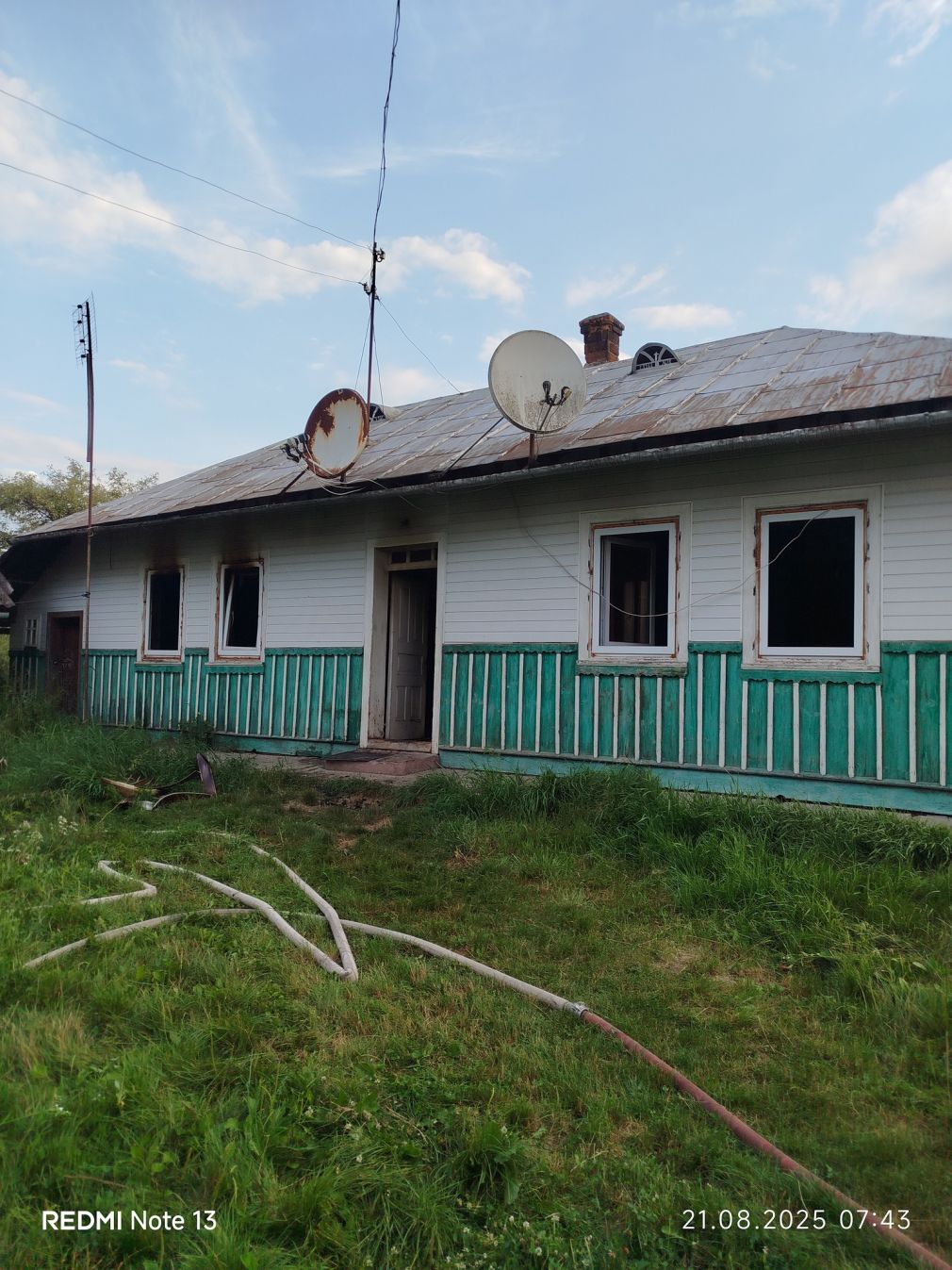 Під час пожежі на Прикарпатті загинув чоловік