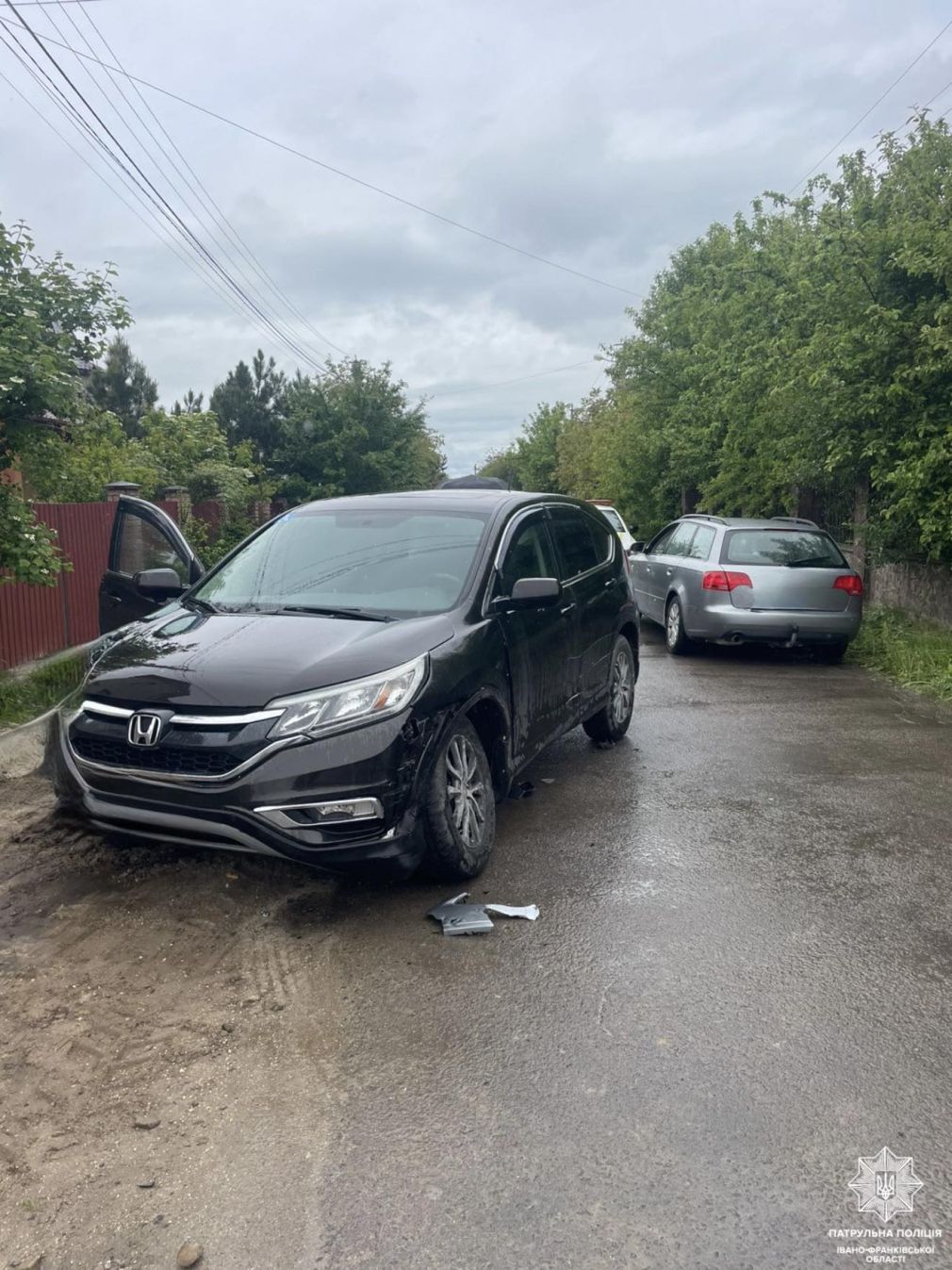 На Прикарпатті водій з ознаками сп’яніння вчинив ДТП