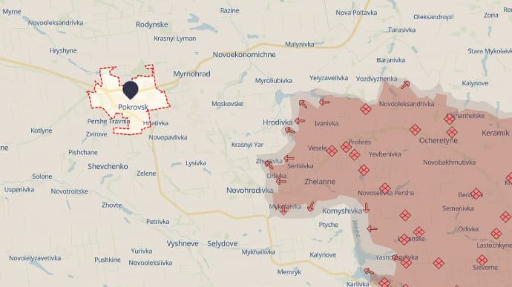 Армія РФ підступає до Покровська: у жителів є максимум два тижні на евакуацію