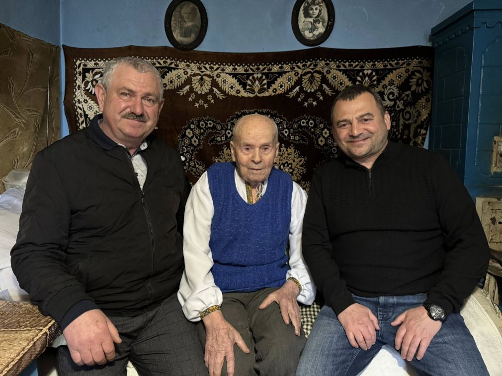 Ветеран УПА з Прикарпаття відзначив 100-літній ювілей