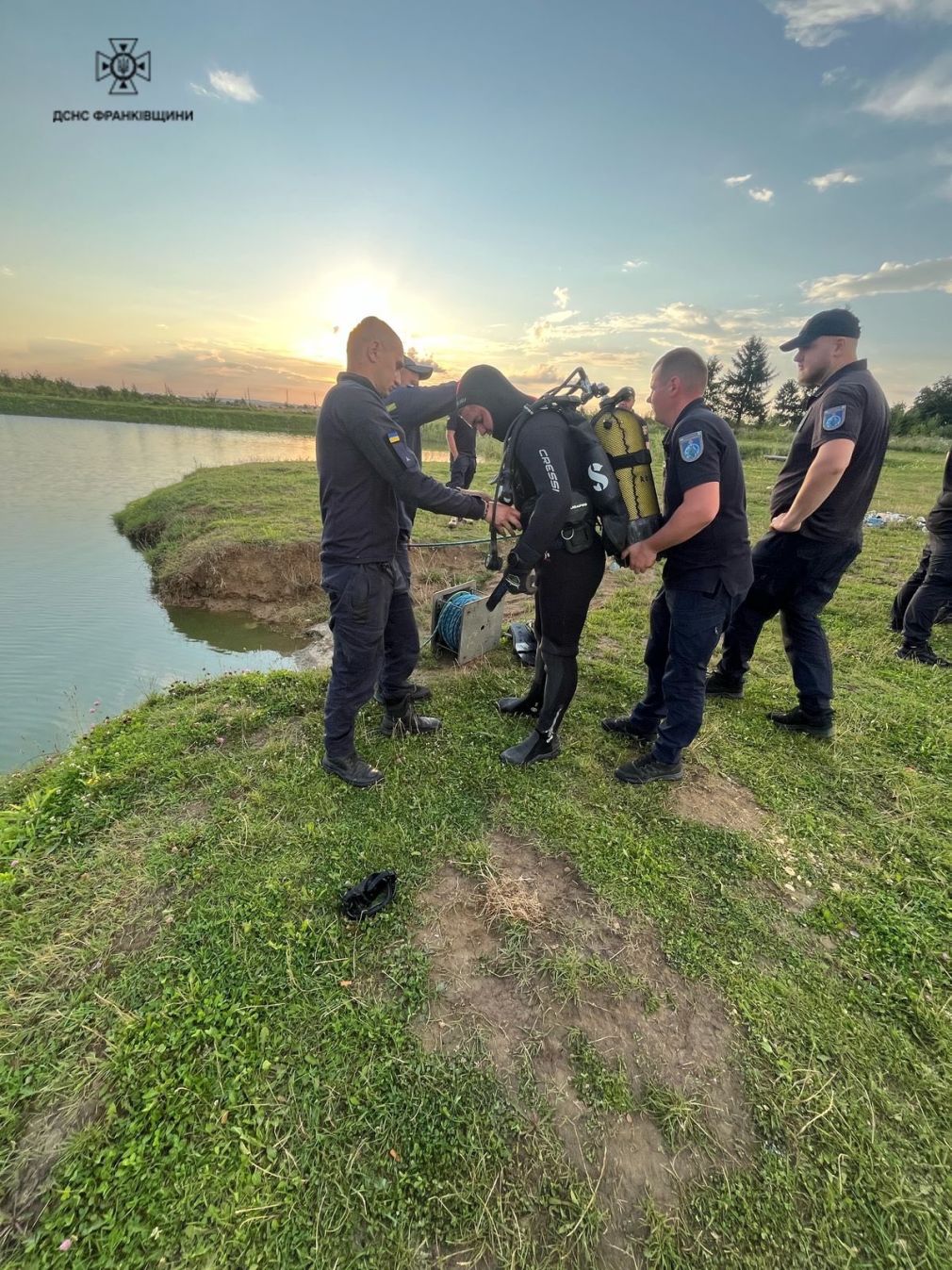 В Обертині в озері втопився підліток